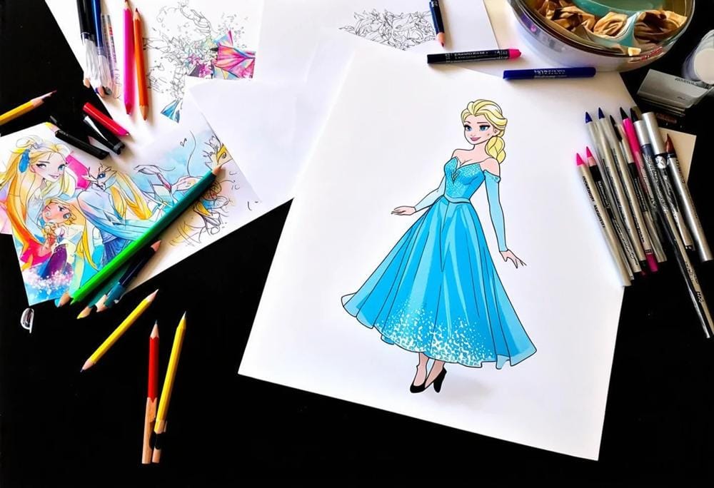 elsa sketches